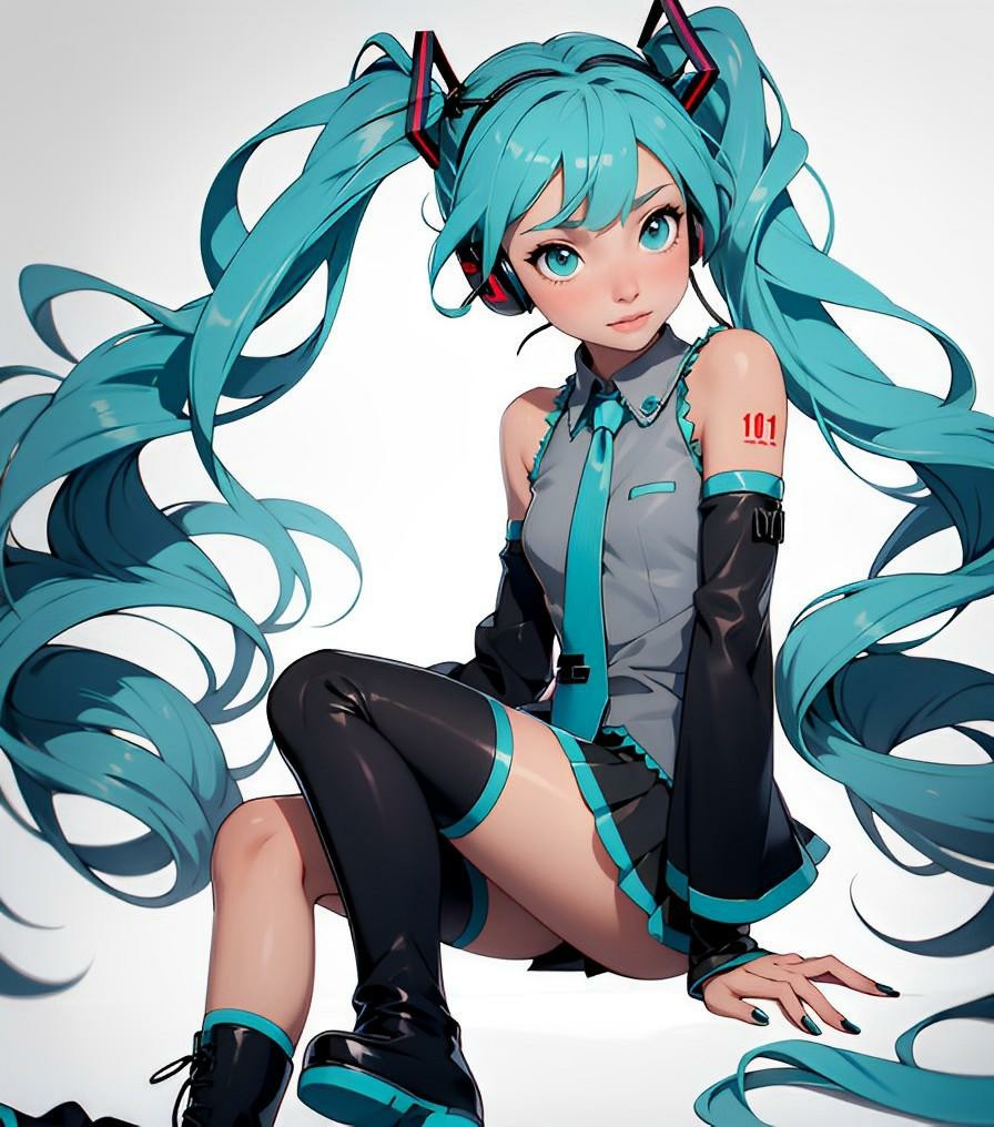 Ai Drawing Hatsune Miku