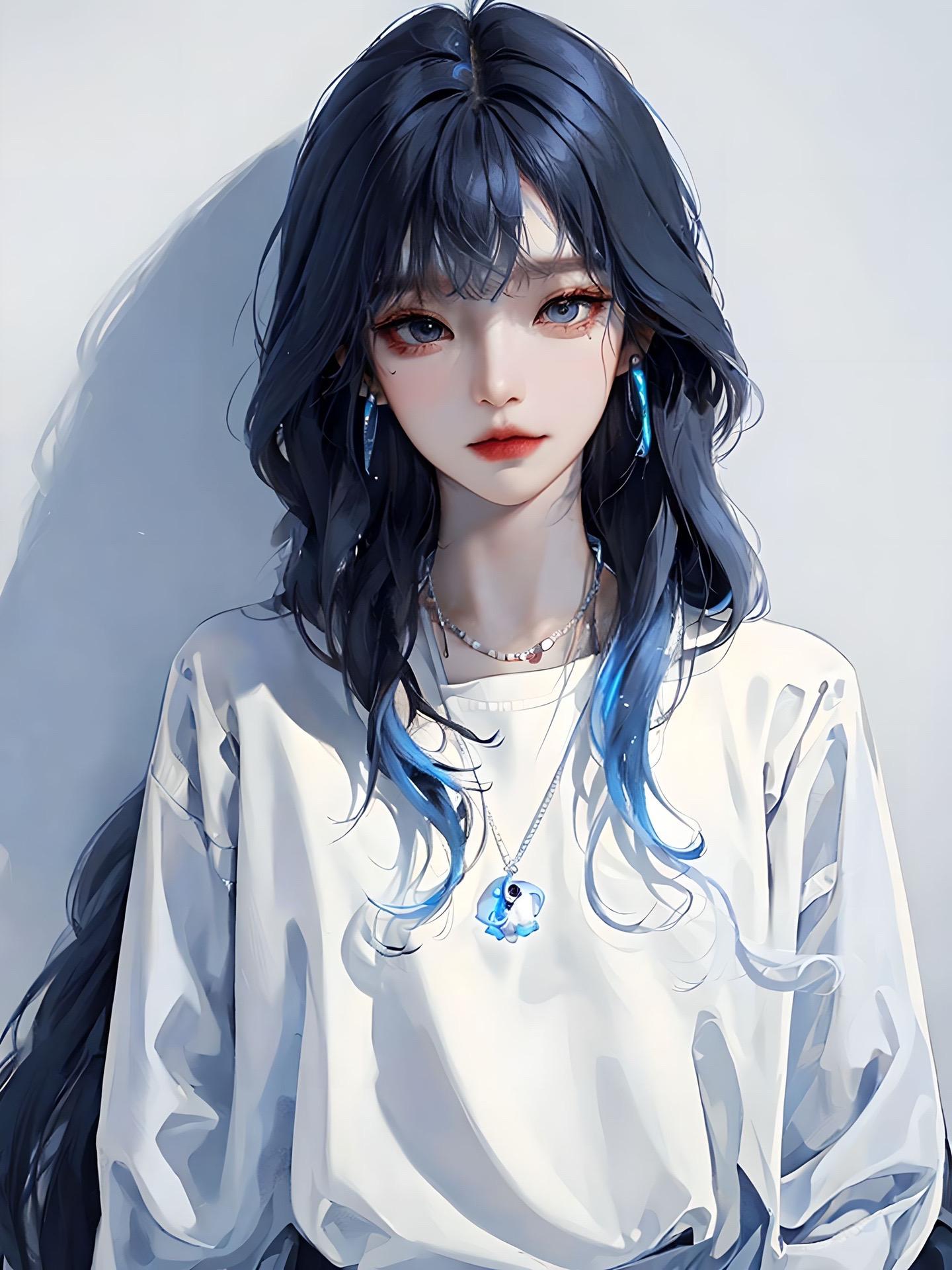 It’s extremely fashionable. #ai painting #avatar #wallpaper #niche avatar #sweet cool girl